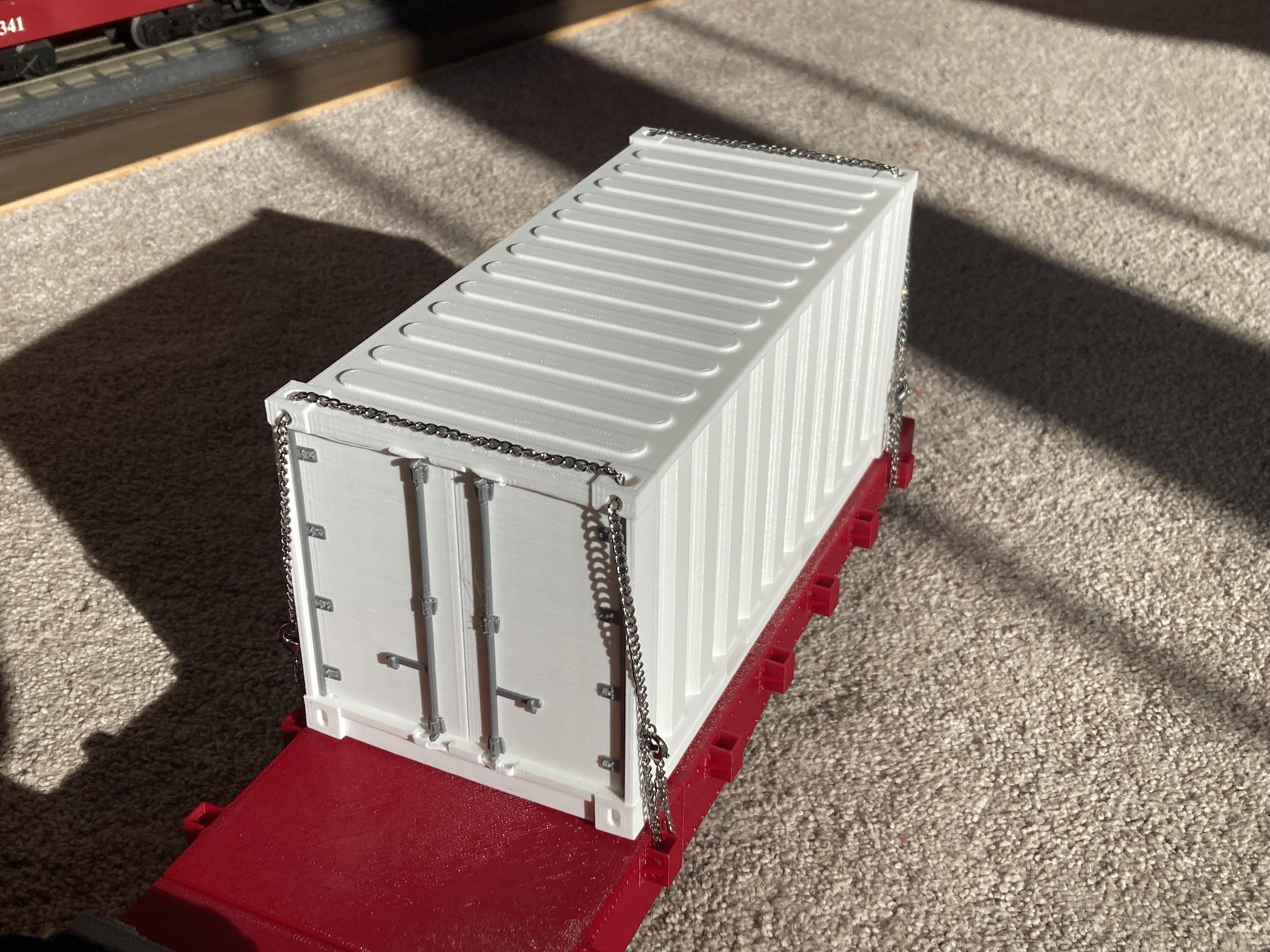 G-Scale 1:29 20' Shipping Container Box 210mm Long