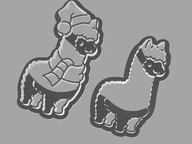 Lama cookie cutter