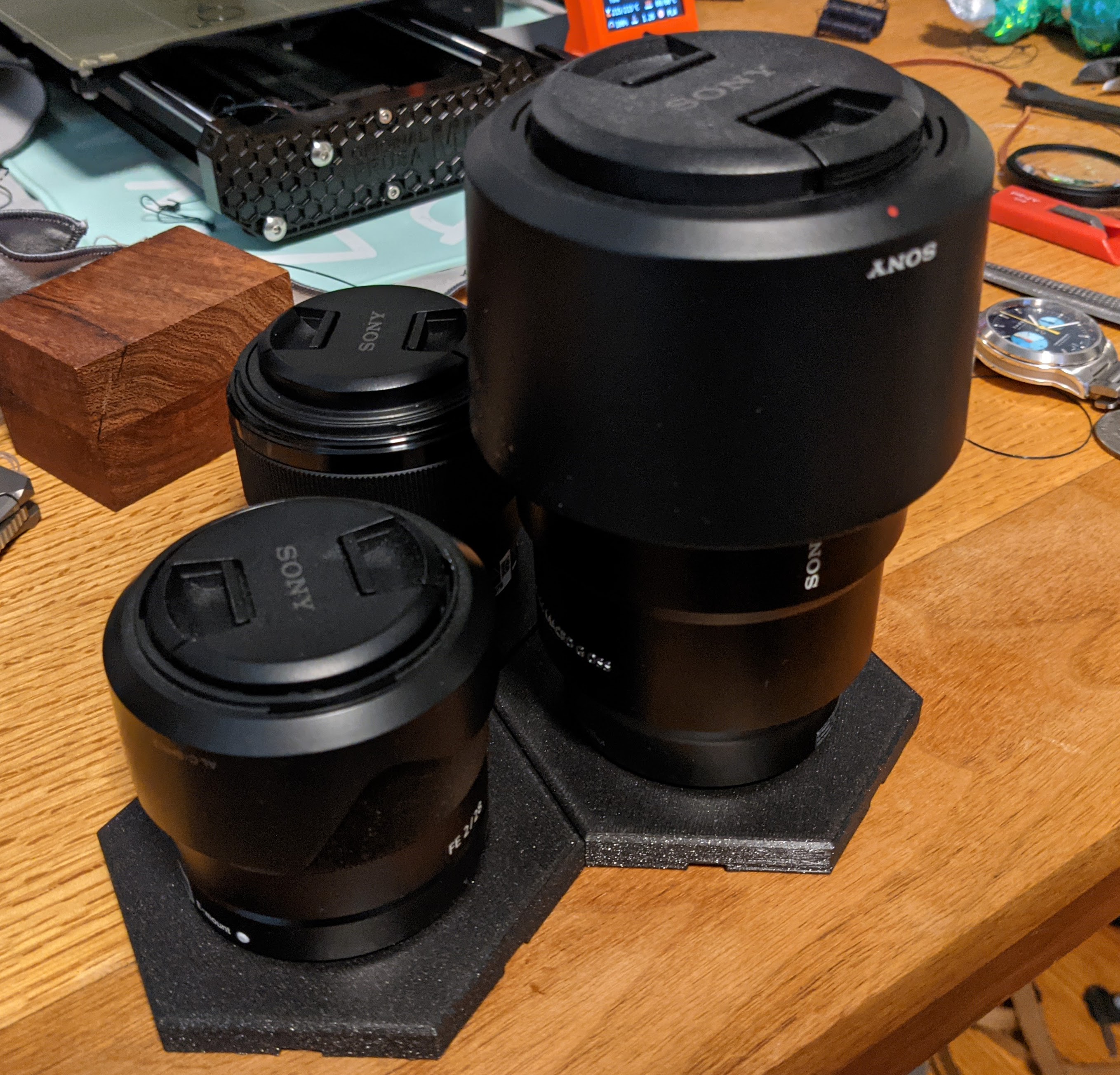 Sony E-Mount Lens Stand