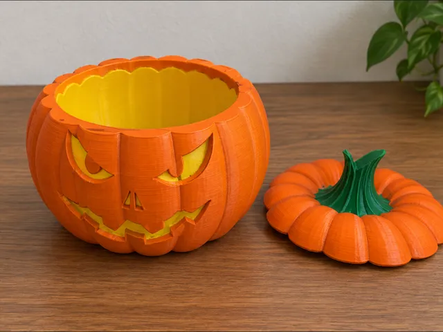 Jack-O-Lantern Pumpkin Bowl