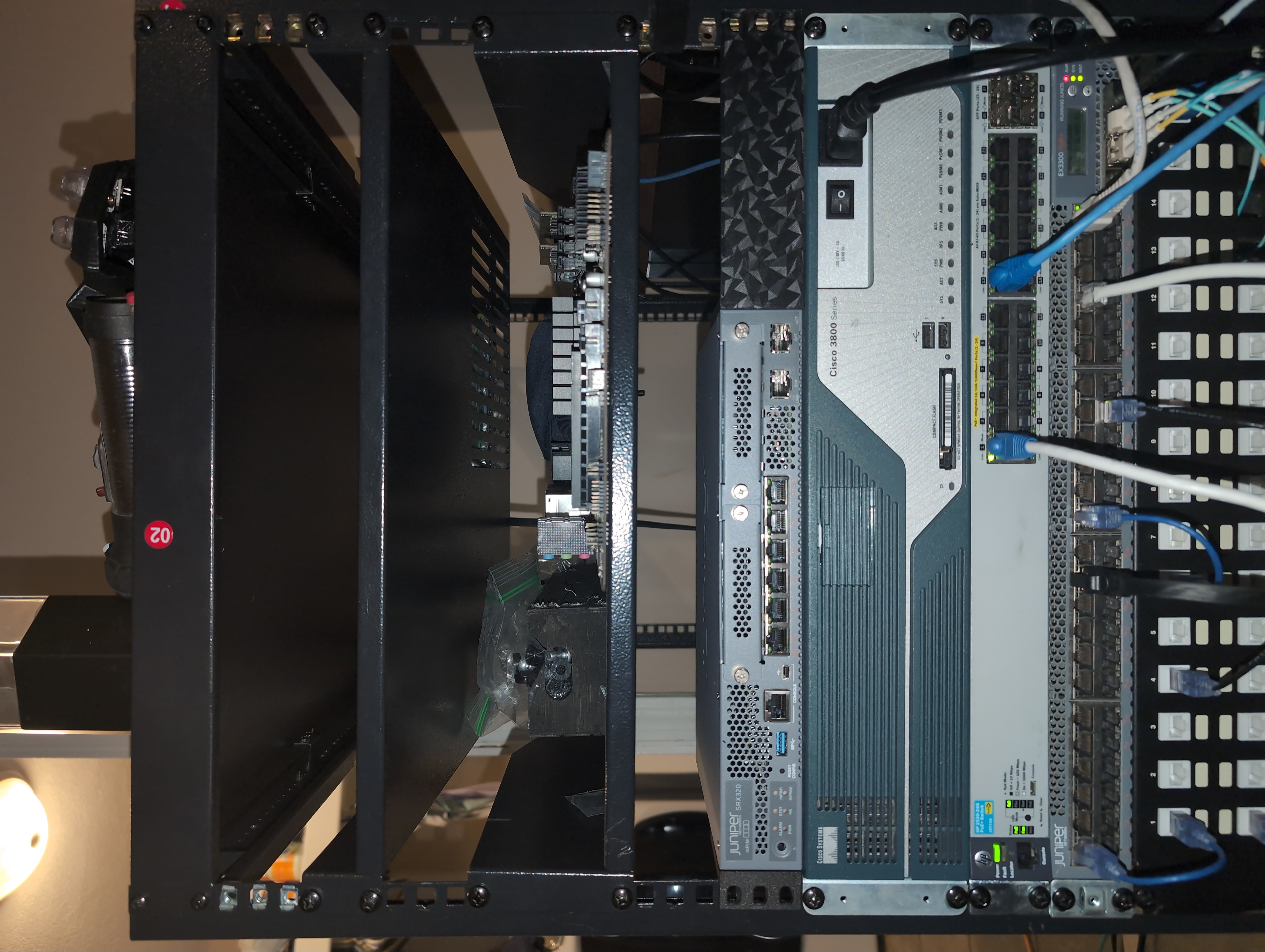 Juniper SRX320 Rack ears