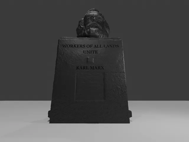 Karl Marx piggy bank