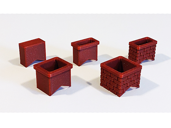 Lincoln Logs Chimneys