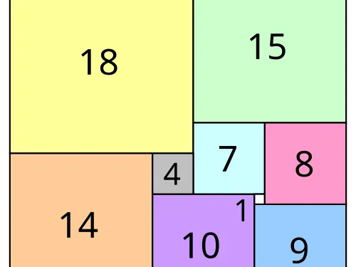 Squared Rectangle Coaster