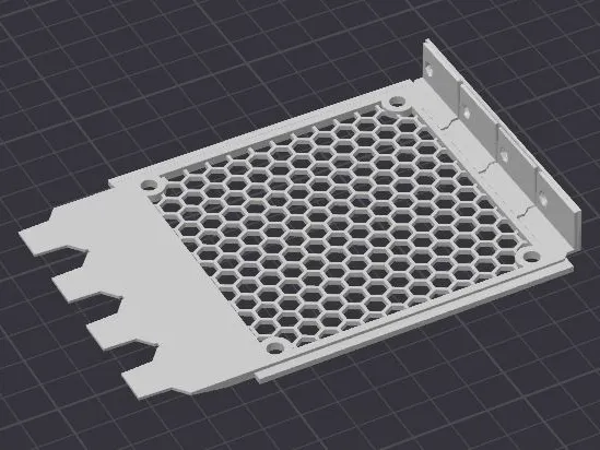 4 PCI slot 80mm fan