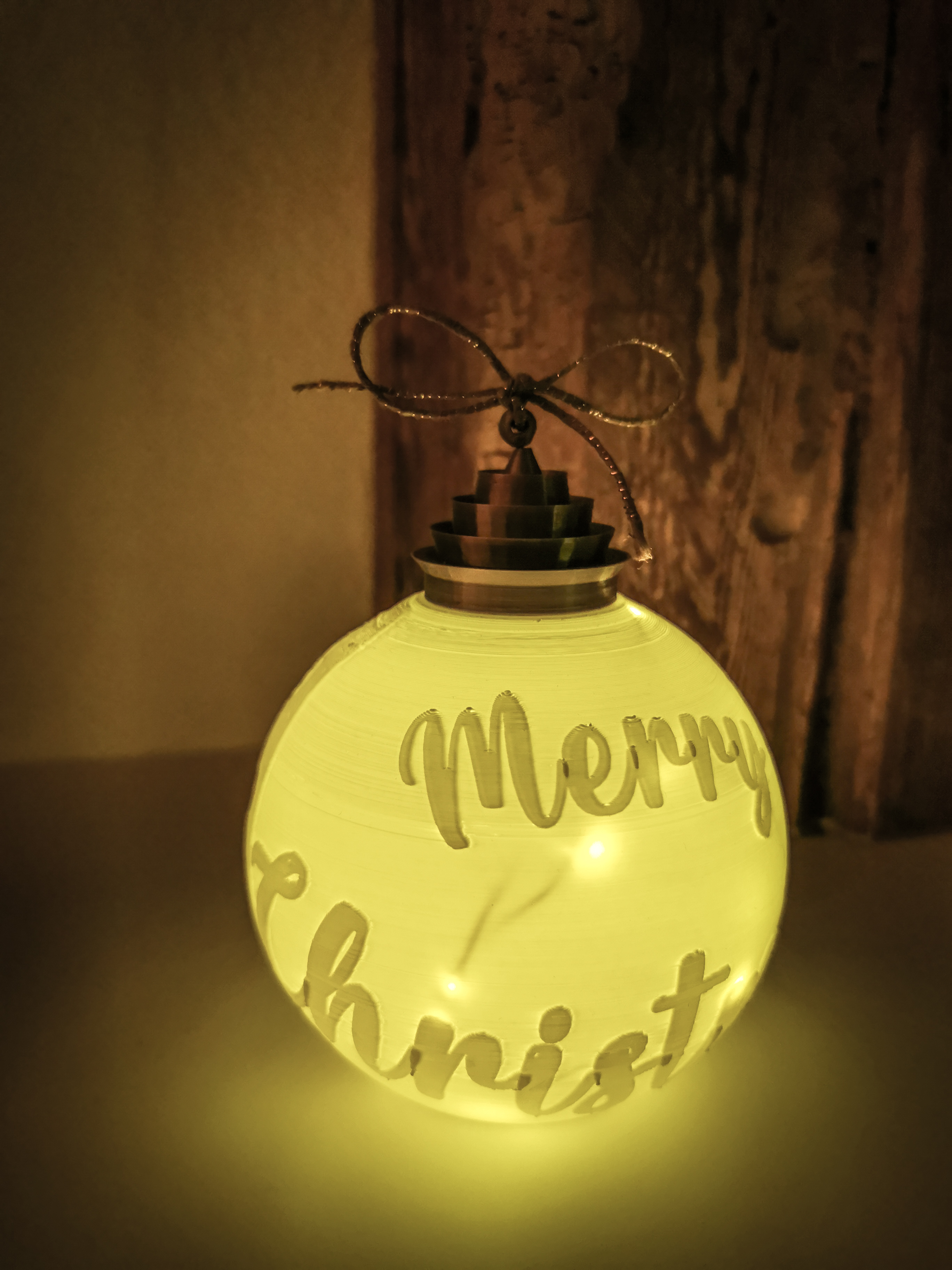 Your own Christmas ball