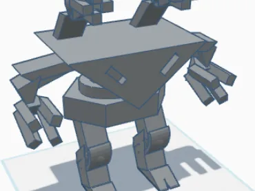 Simple War Robot