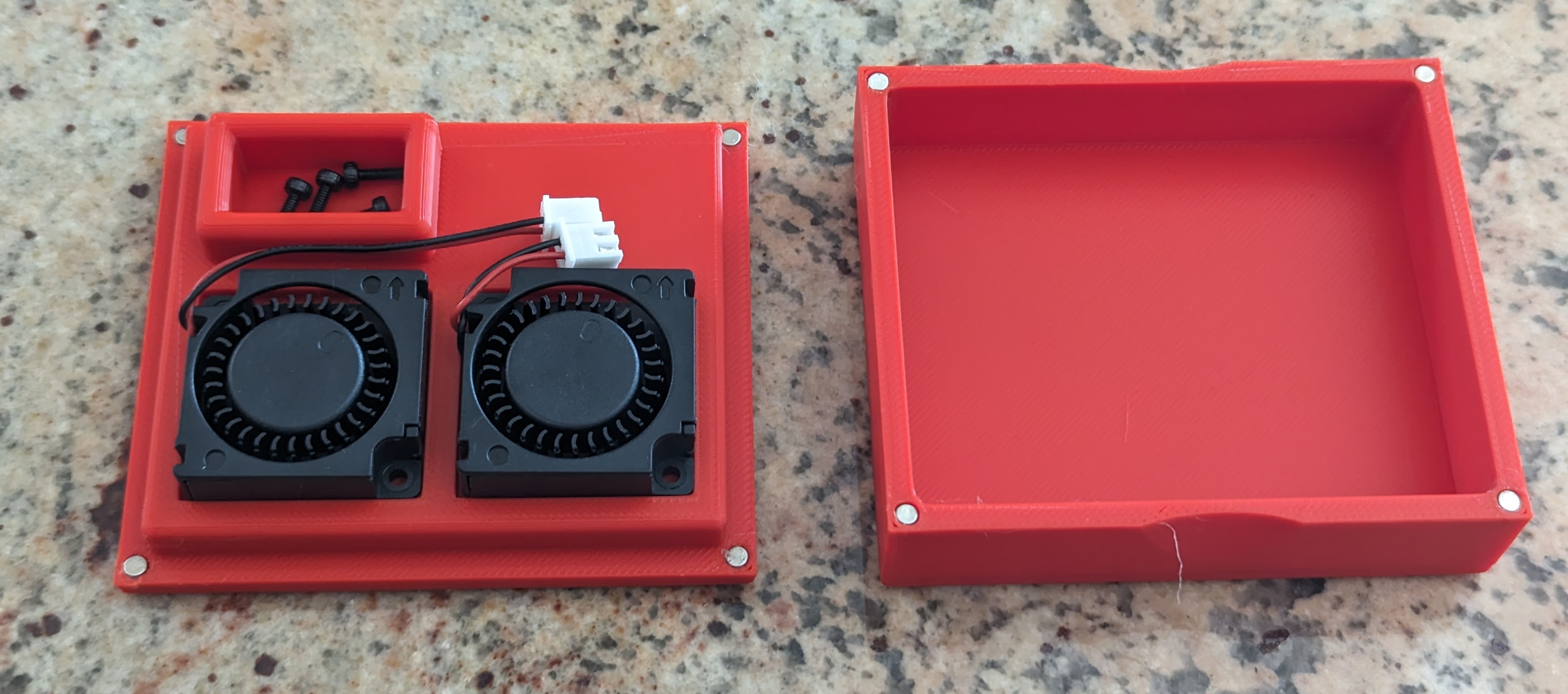 AnkerMake Spare Cooling Fans holder by howeln Download free STL model