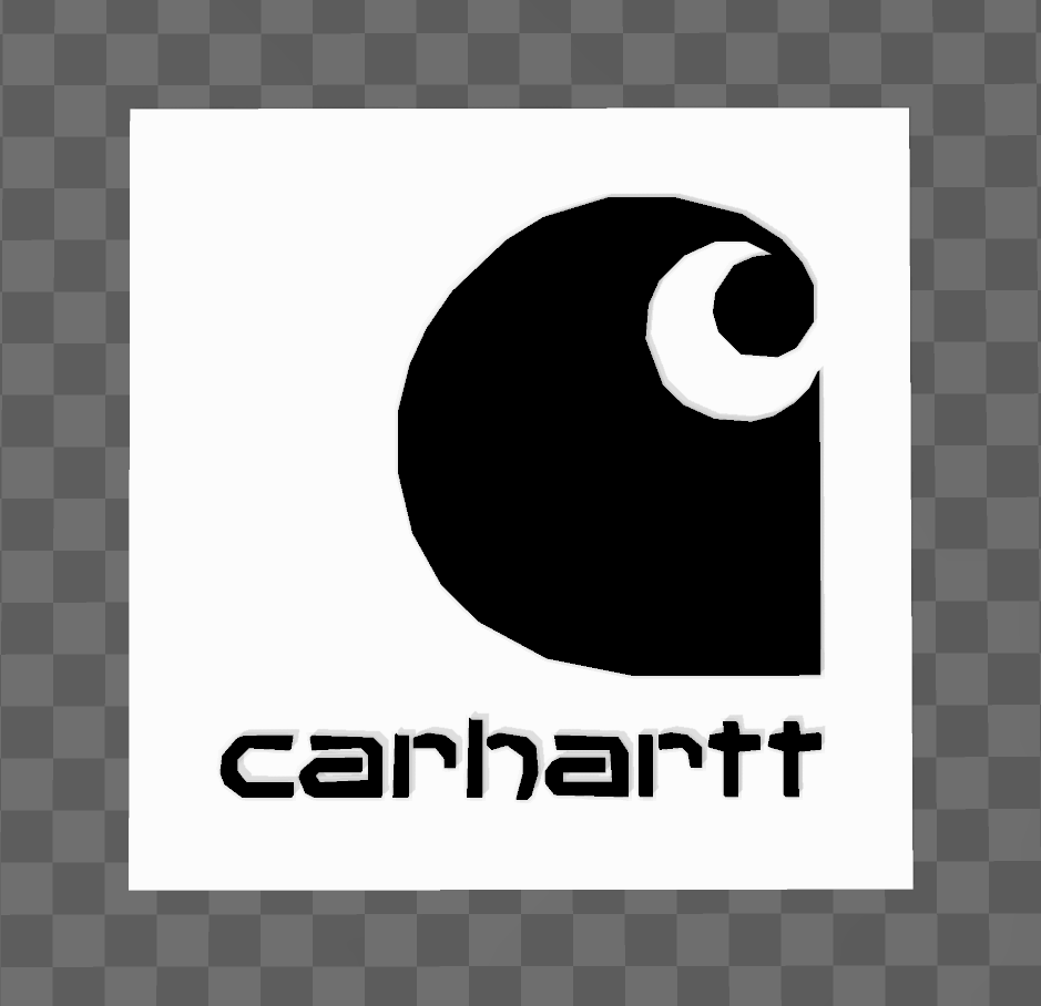 Logo carhartt by Aquafly | Download free STL model | Printables.com