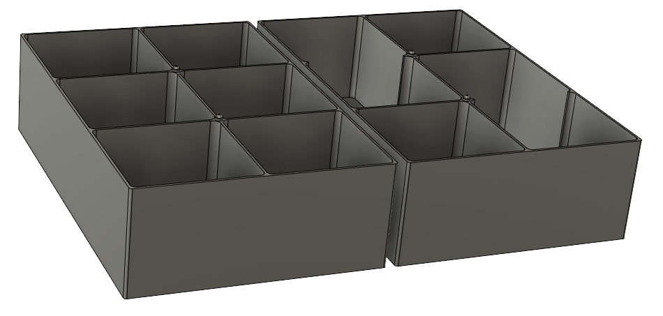 Miniatura 2 do modelo 3D Stackable assortment box mark II