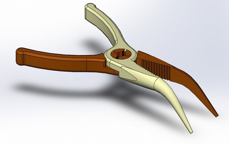 High Quality 45° Needlenose Pliers