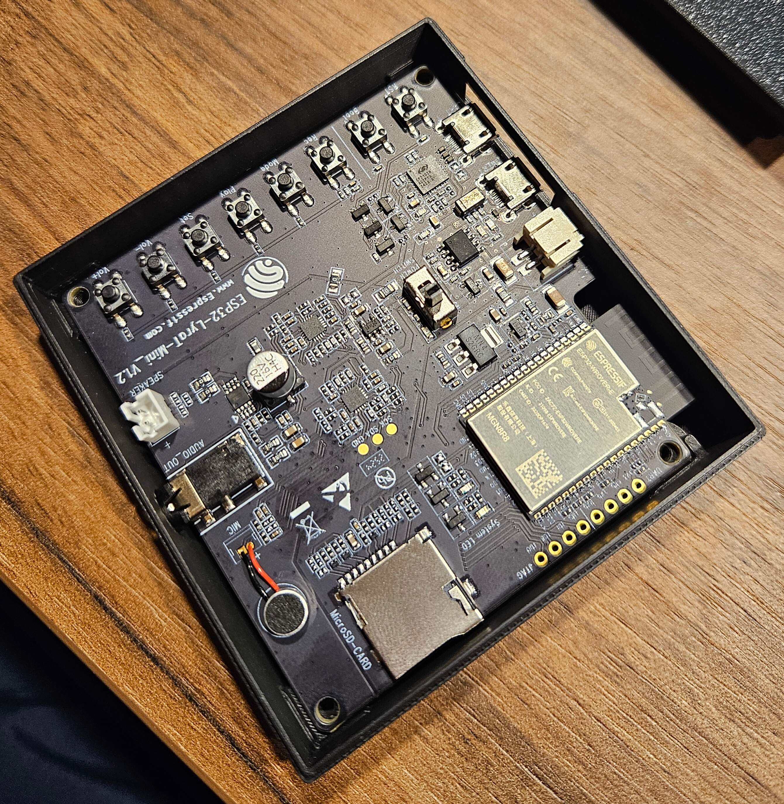 ESP32 LyraT Mini V1.2 Audio Kit Housing