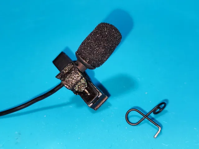 Microphone clip holder RODE wireless set Wireless GO II