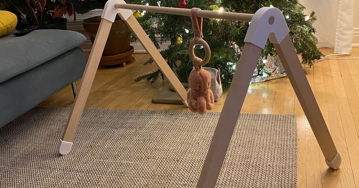 Minimalist baby play gym DIY by Prestige Prototype Download free