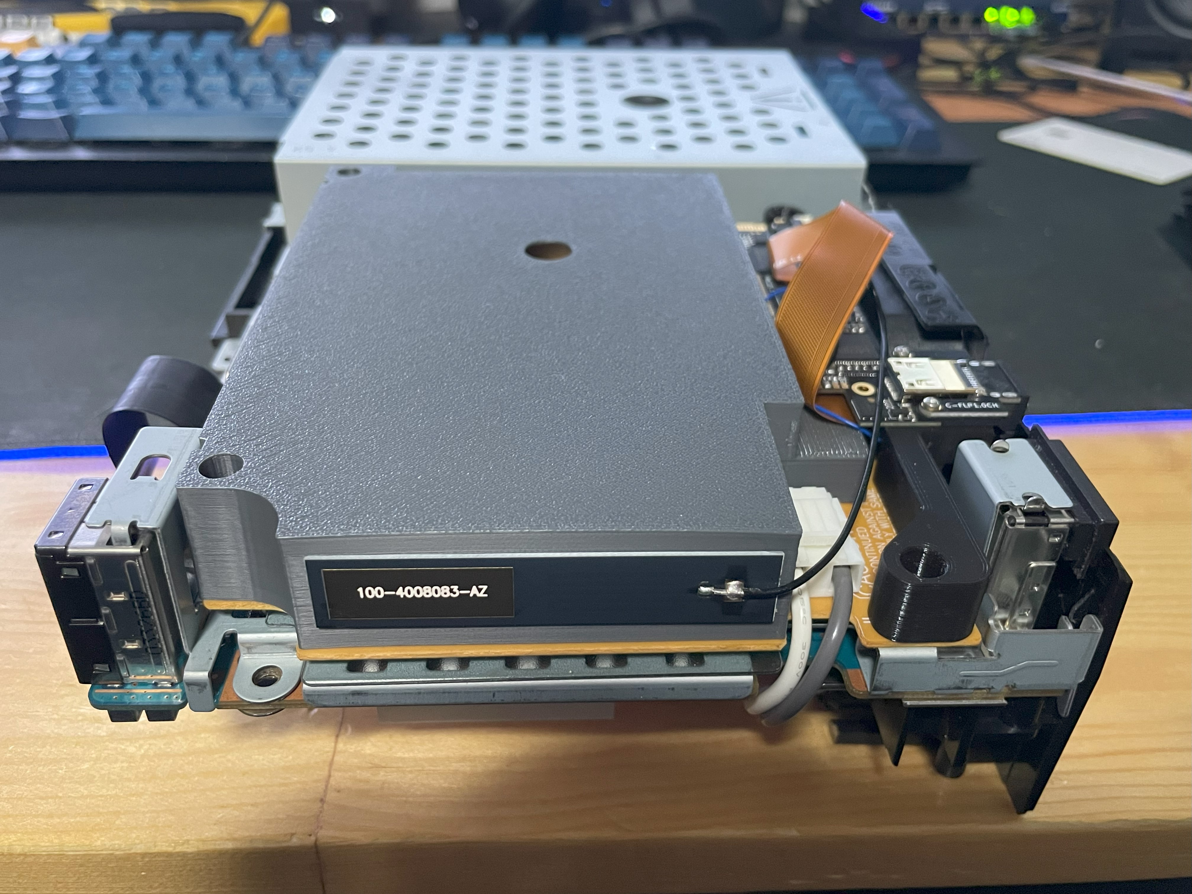 PS2 Fat SCPH5000x Retro GEM PSU Shield by byteswap Download free STL