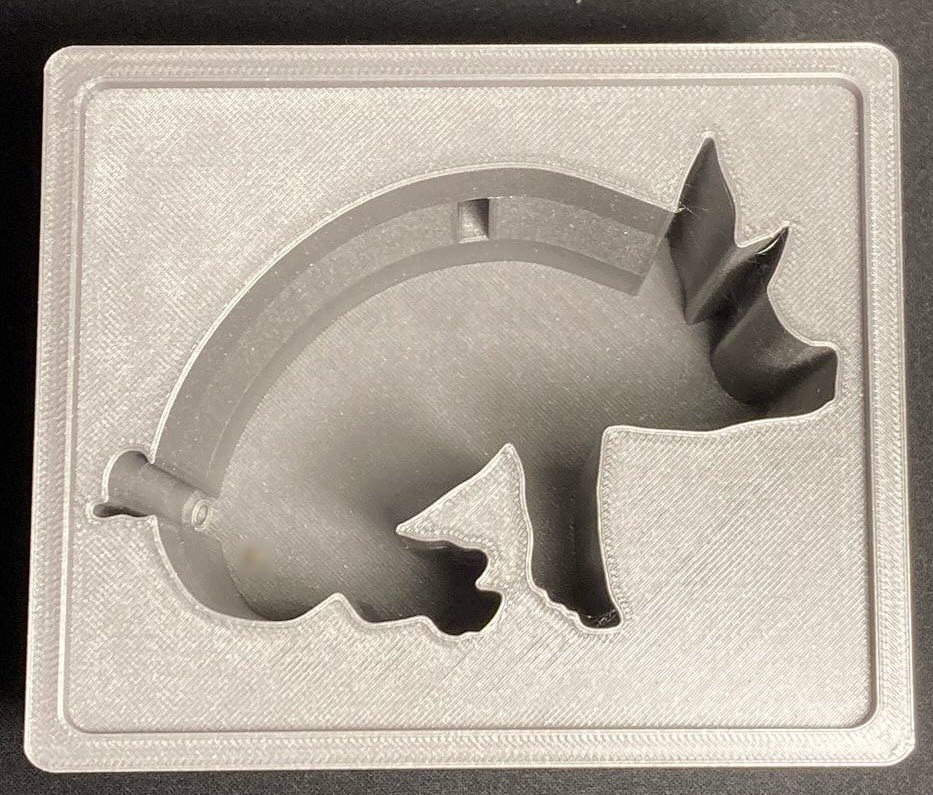 Piggy in a Banket a Secret Reverse Piggy Bank by codexlibris