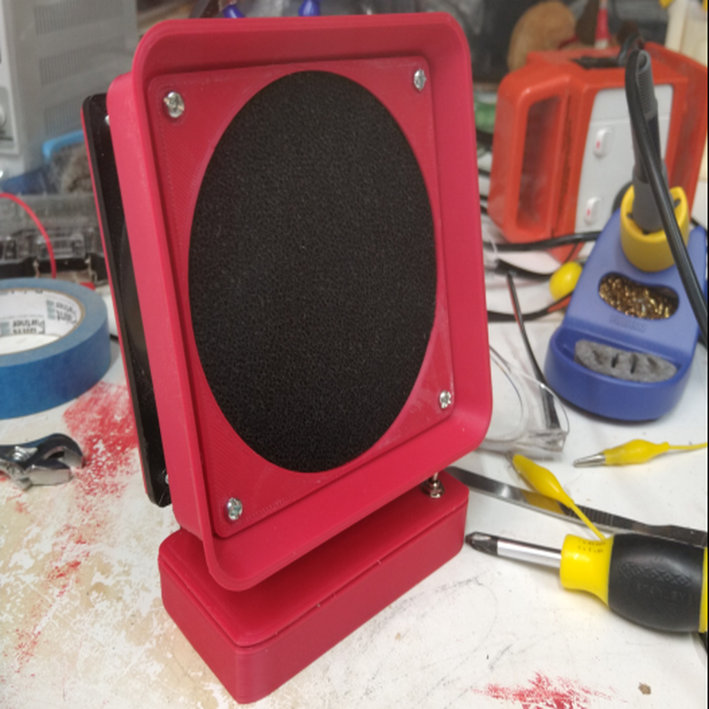 Double Filter Solder Fume Extractor Remix by pellcorp Download free