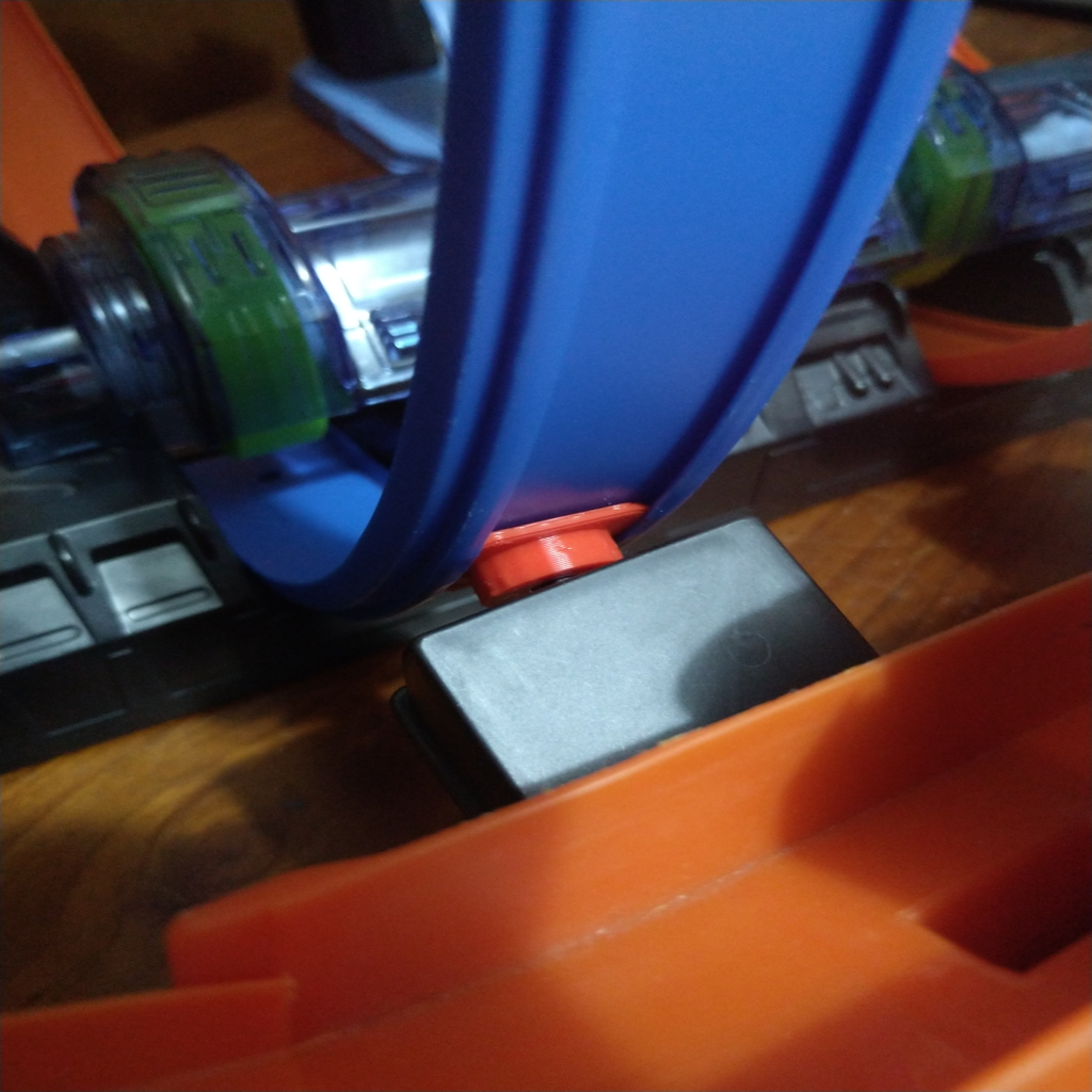 Hot Wheels Corkscrew Crash Set FTB65 Track Mounts by pellcorp