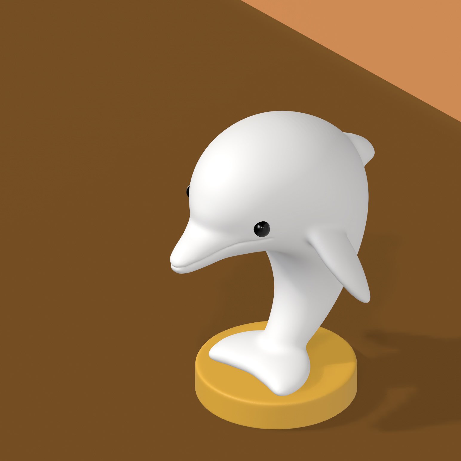 Miniatura 5 do modelo 3D Jumping dolphin