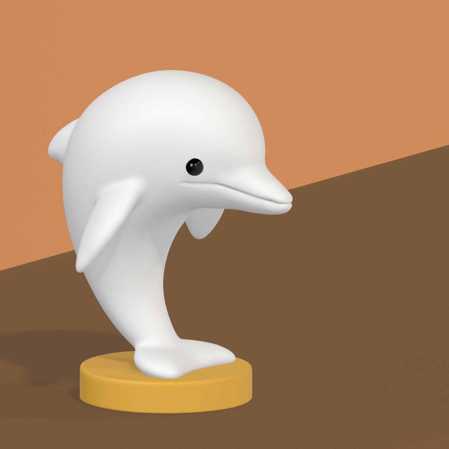 Miniatura 3 do modelo 3D Jumping dolphin