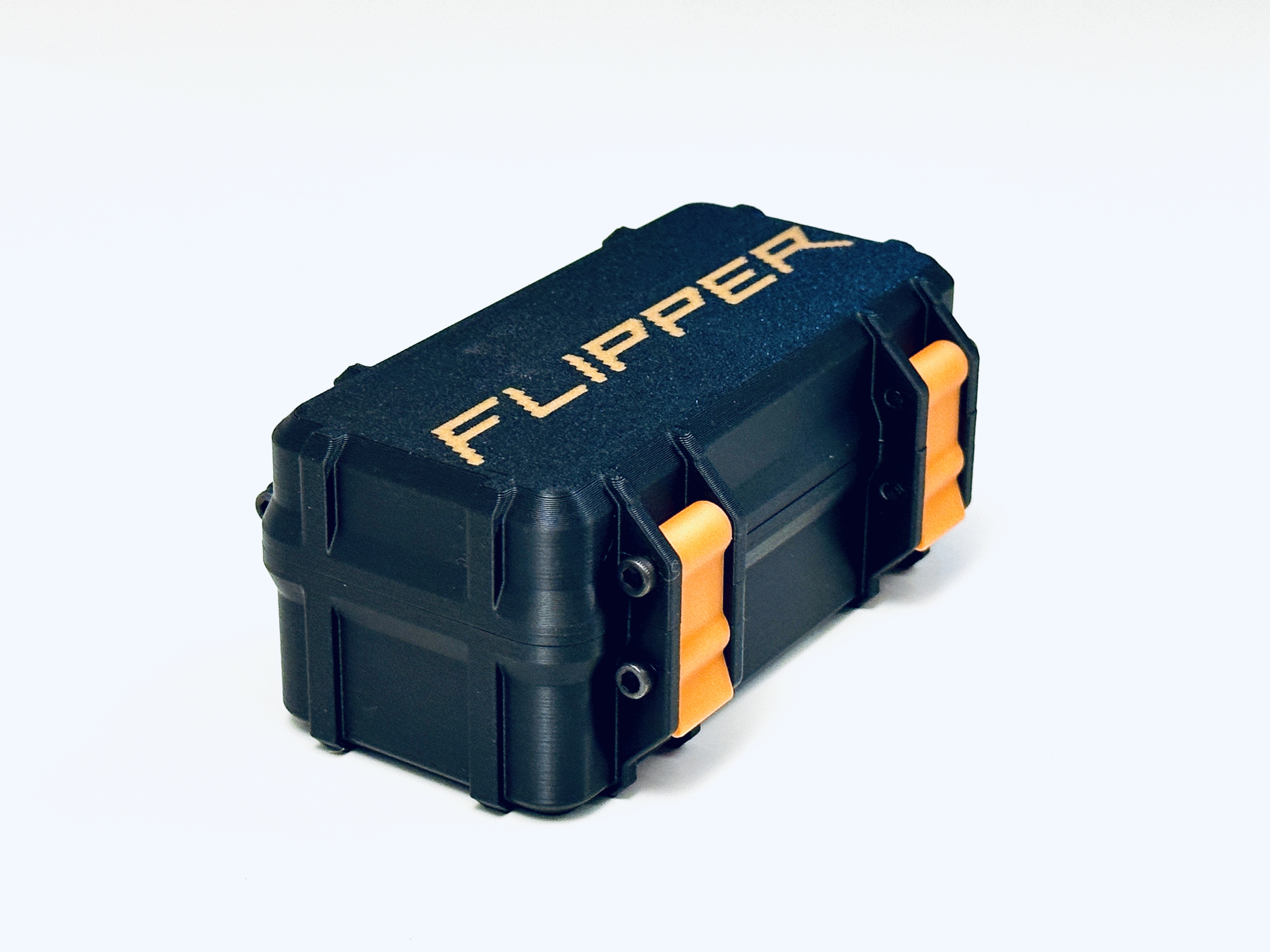 Flipper Zero Hard Case with Inserts (no supports needed) by FACTORYCT