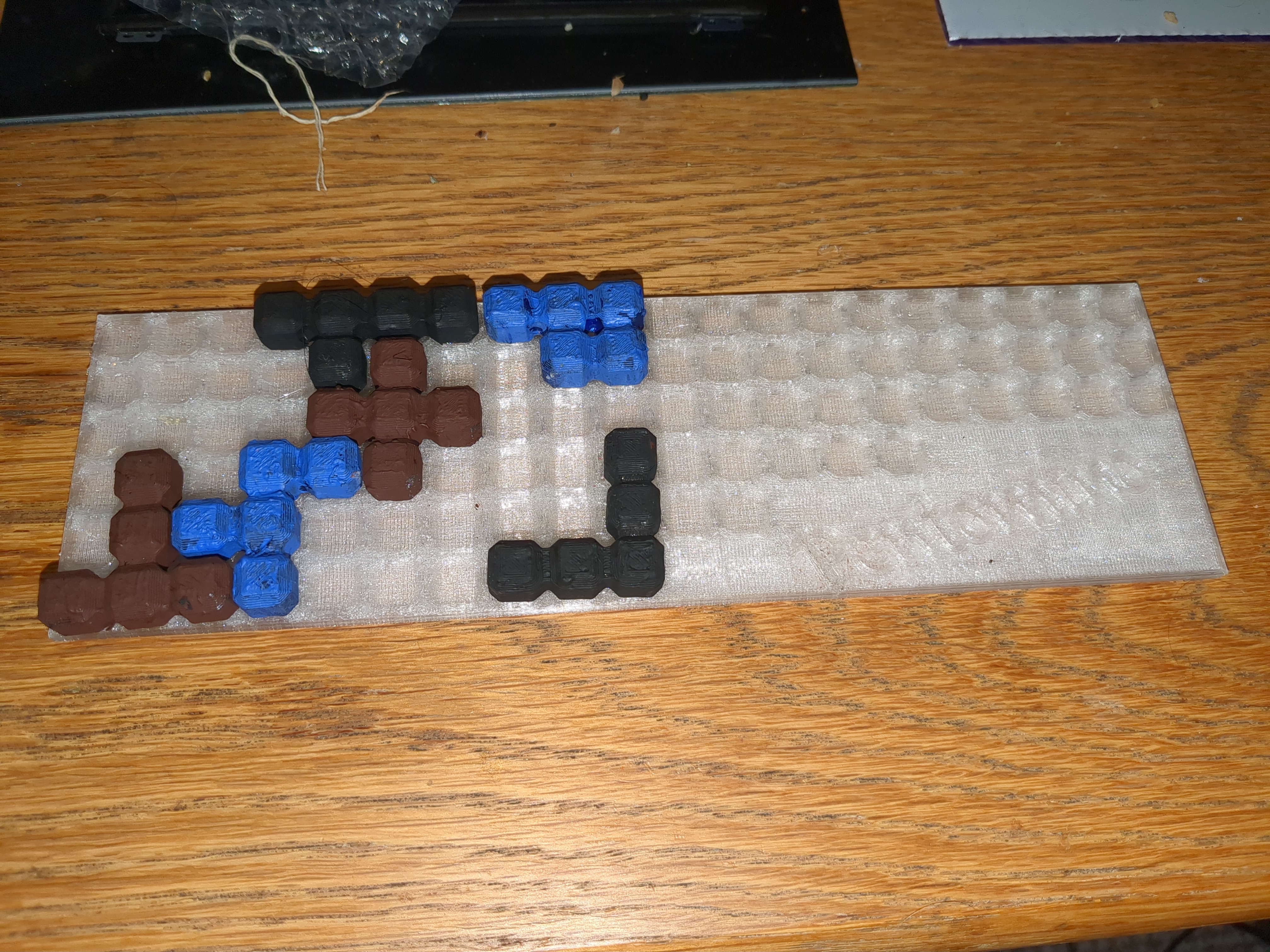 Pentominos and base