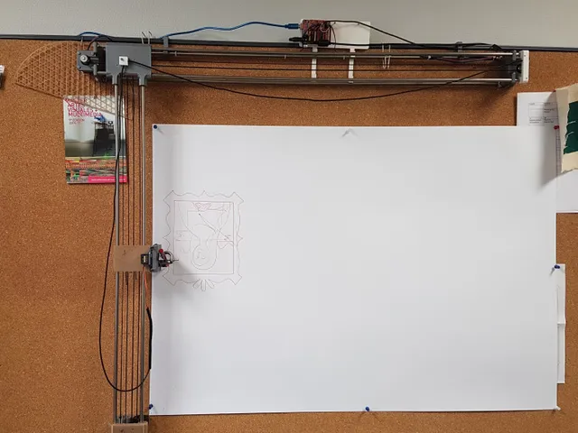Wall-mounted 4xiDraw