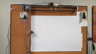 Wall-mounted 4xiDraw