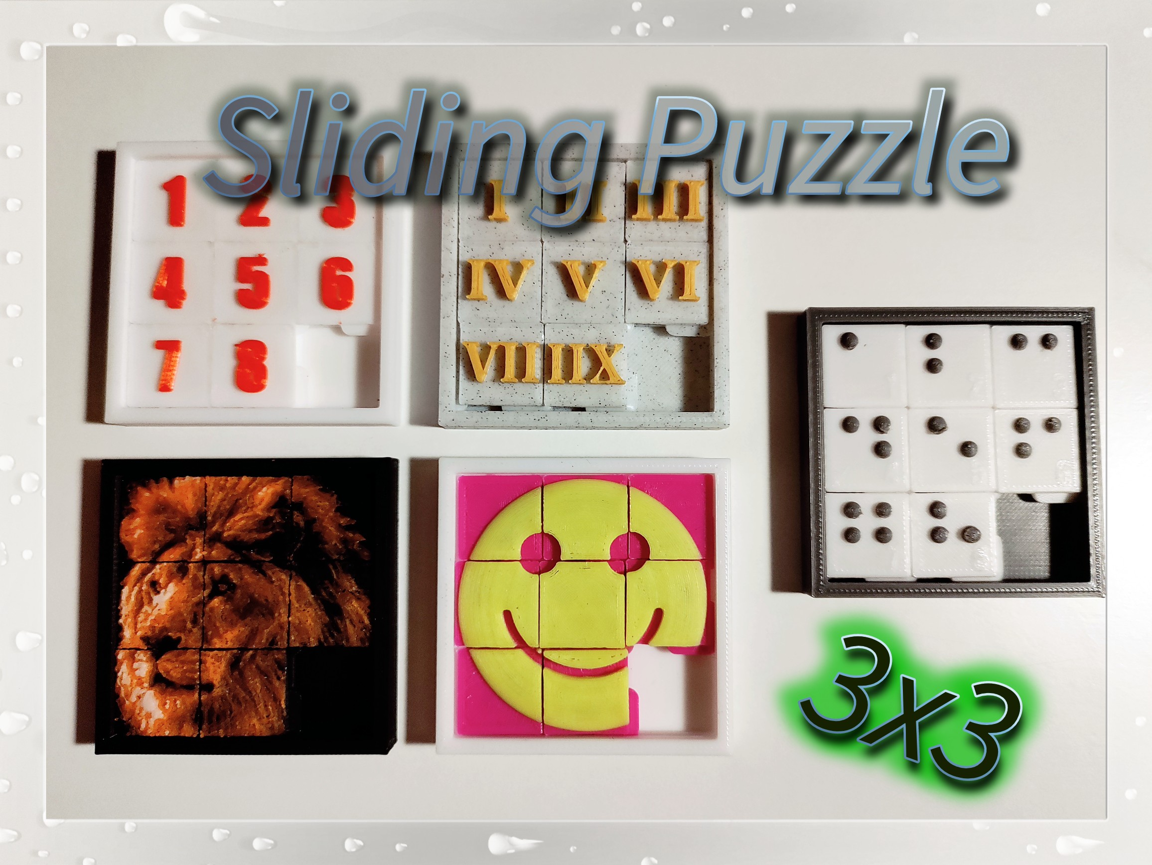 Sliding Puzzle 3x3