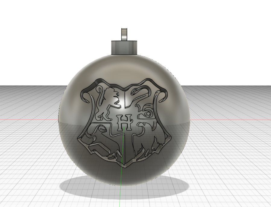 Christbaumkugel Hogwarts