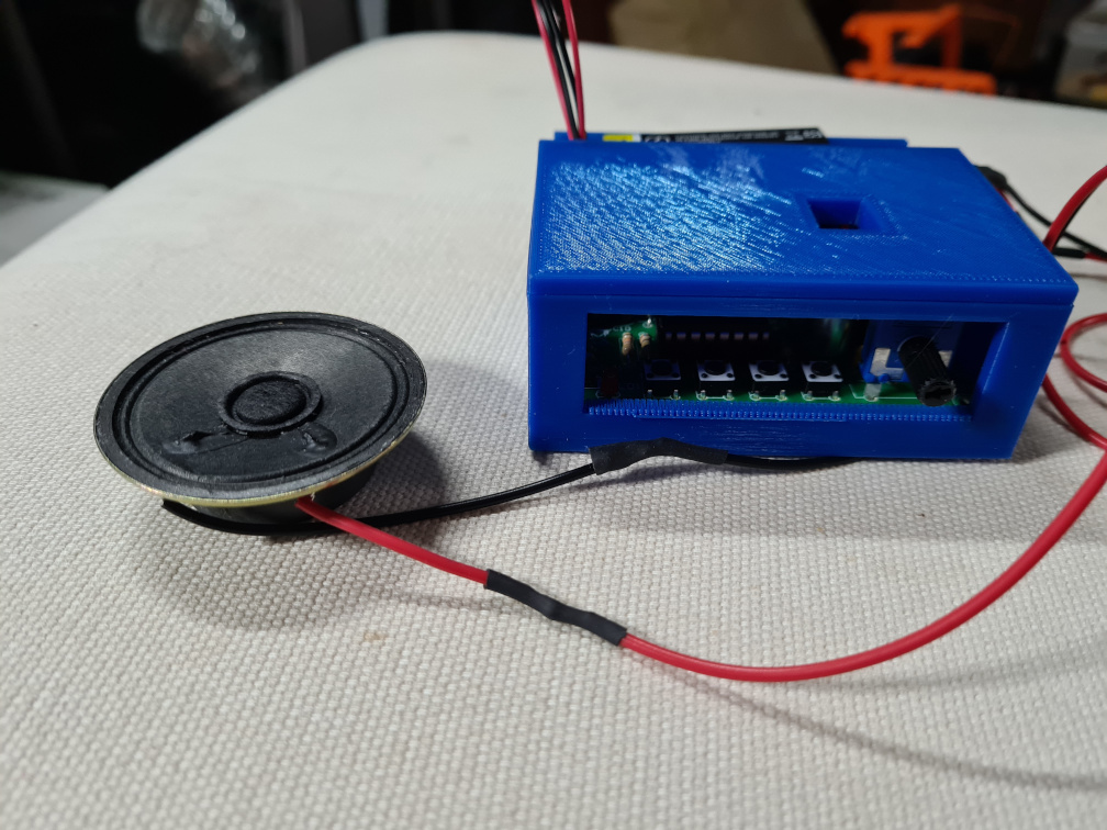 Project Box for Velleman Voice Changing Kit (K8126) by Dingo_aus
