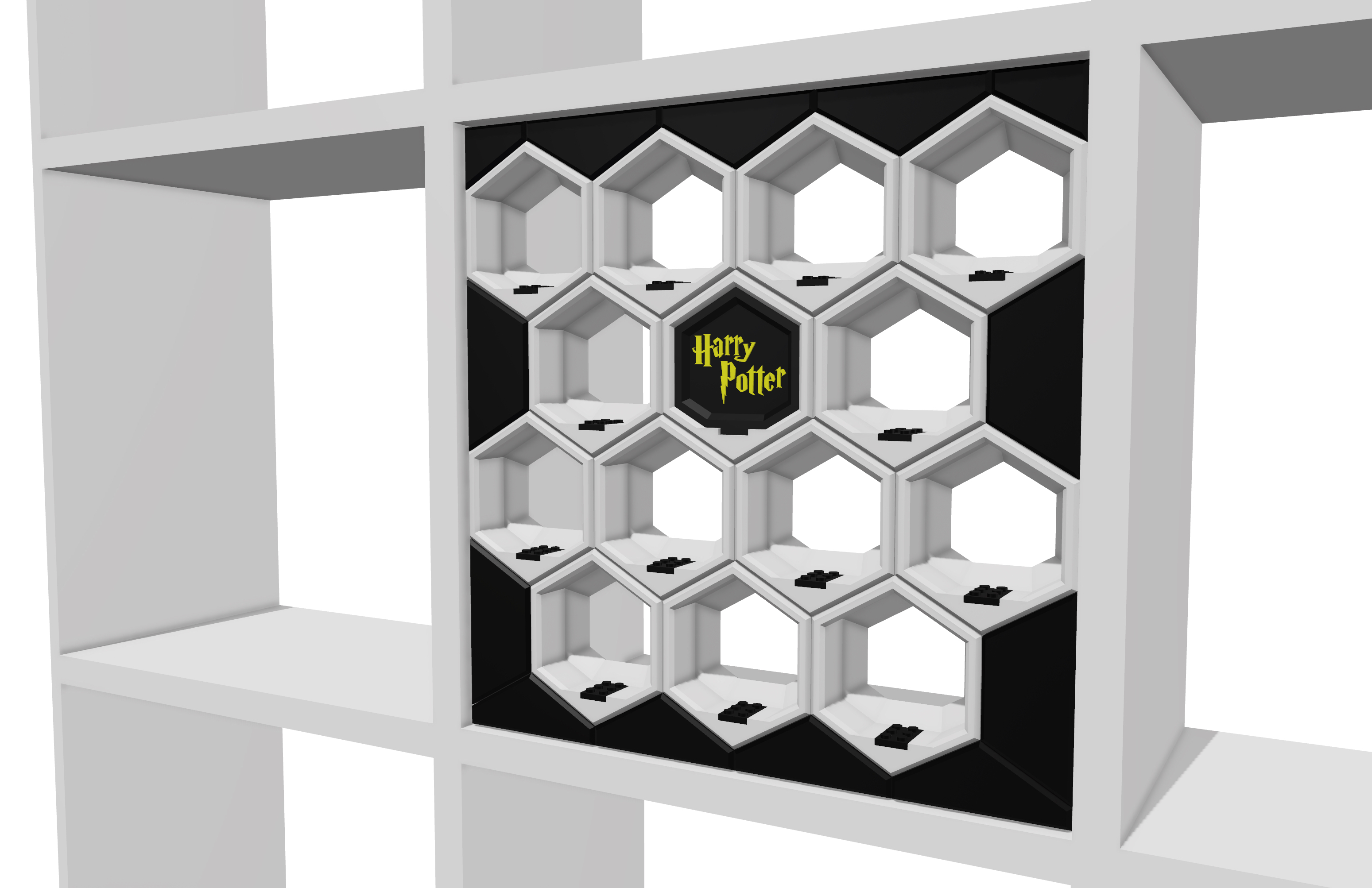 Lego Display made for IKEA KALLAX by 3D Request Download free STL