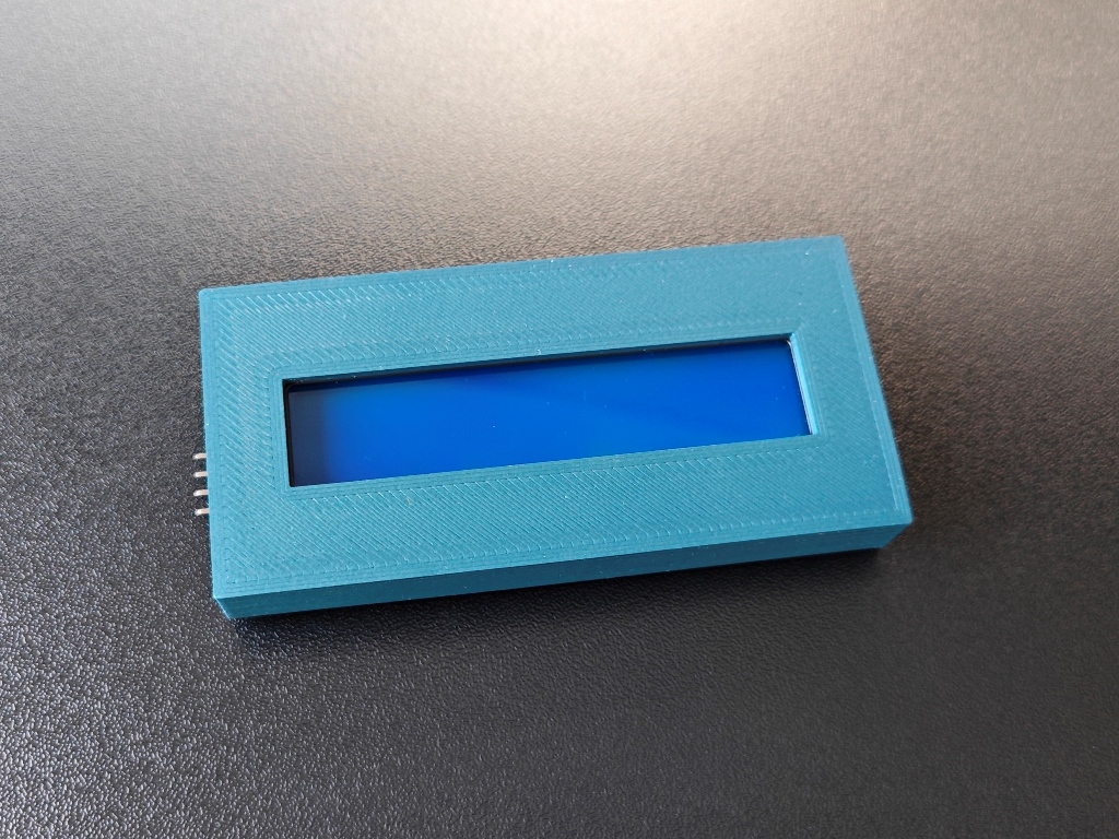 LCD 1602 Case by Bilekas Download free STL model