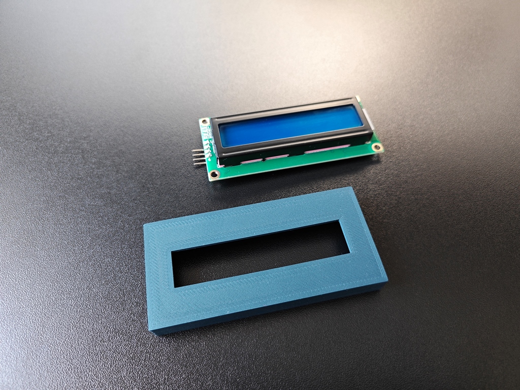 LCD 1602 Case by Bilekas Download free STL model