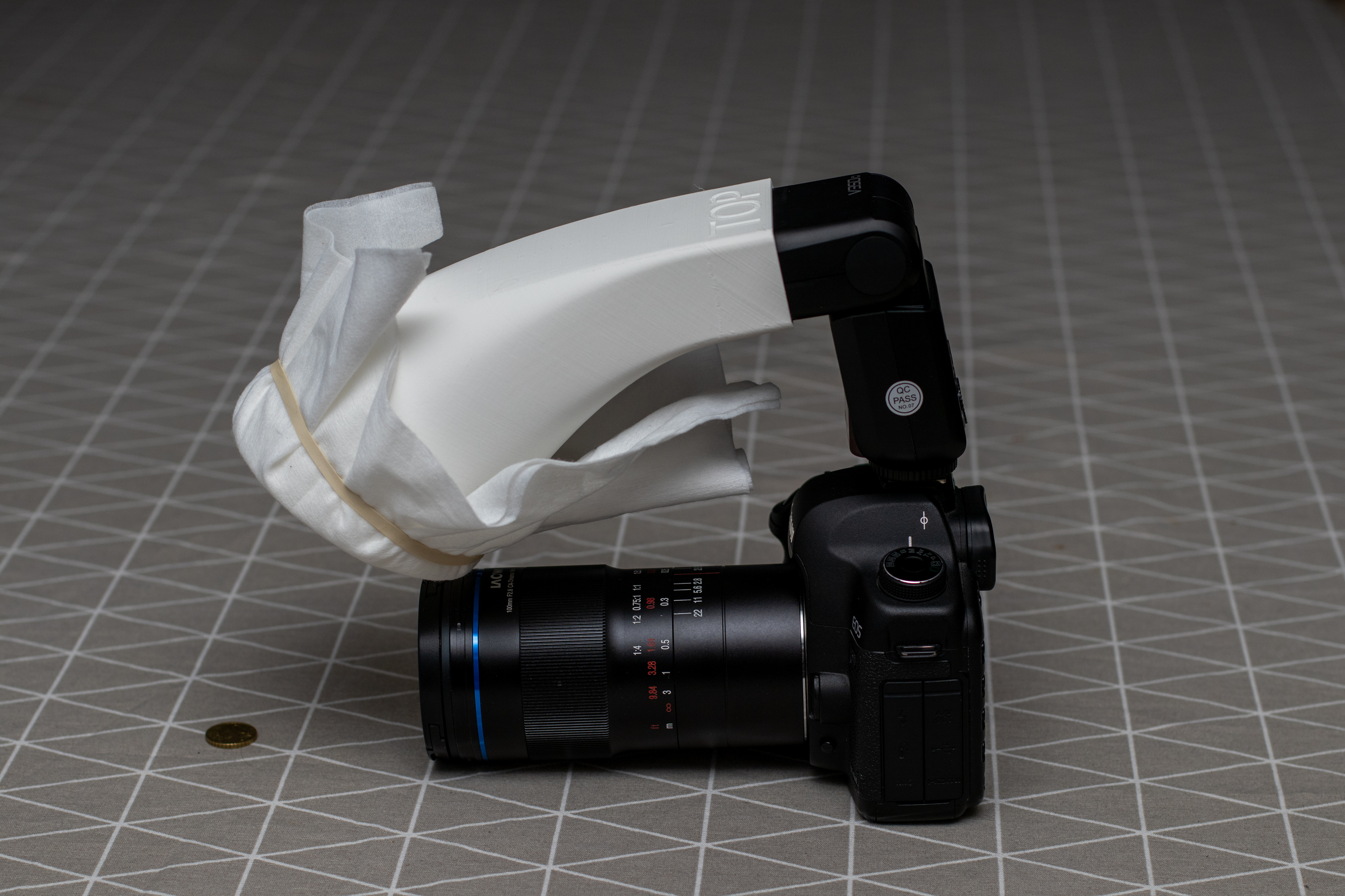 Godox V350 macro diffuser — miniatura 2