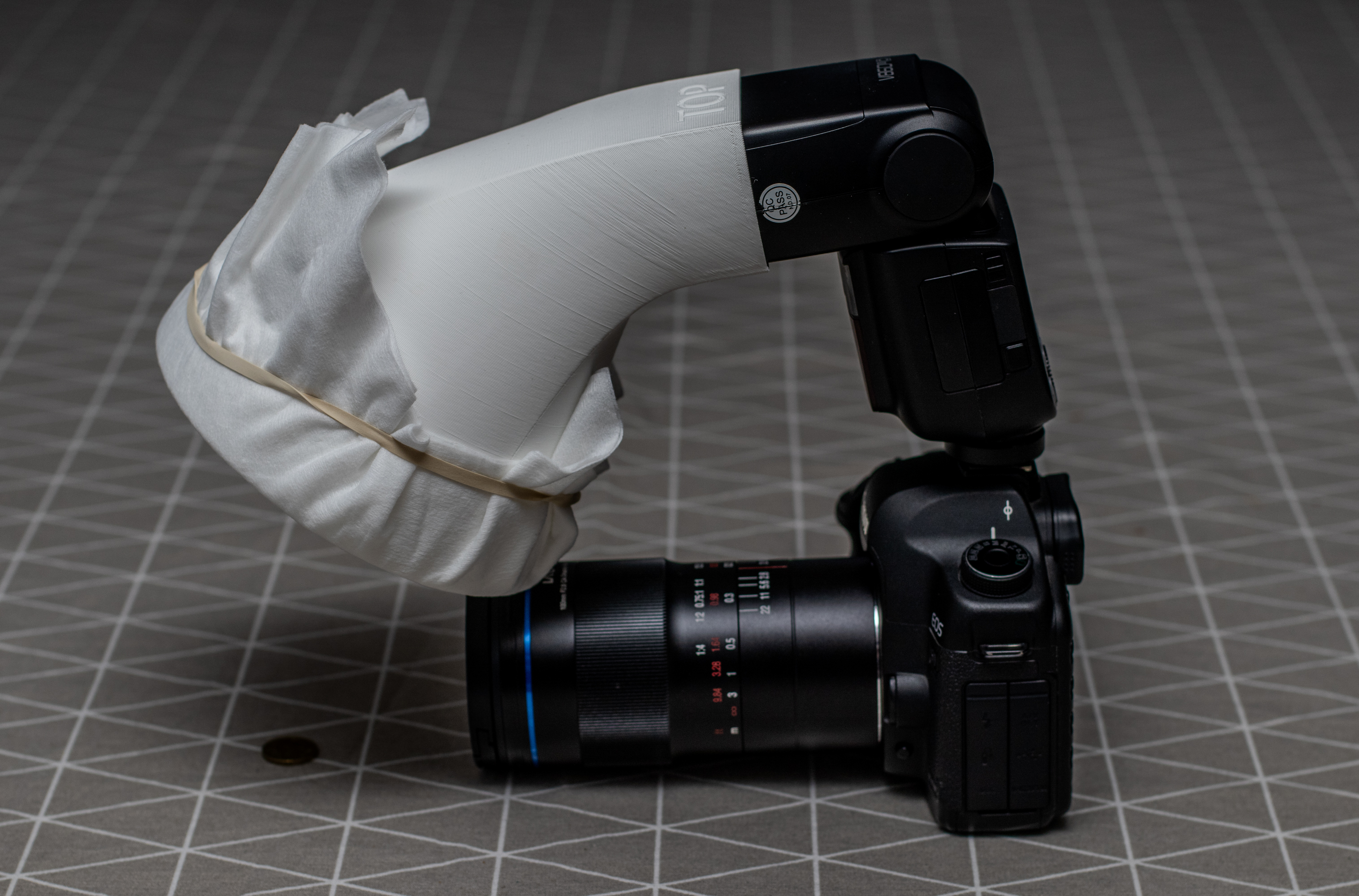 Godox V860III macro diffuser — miniatura 2