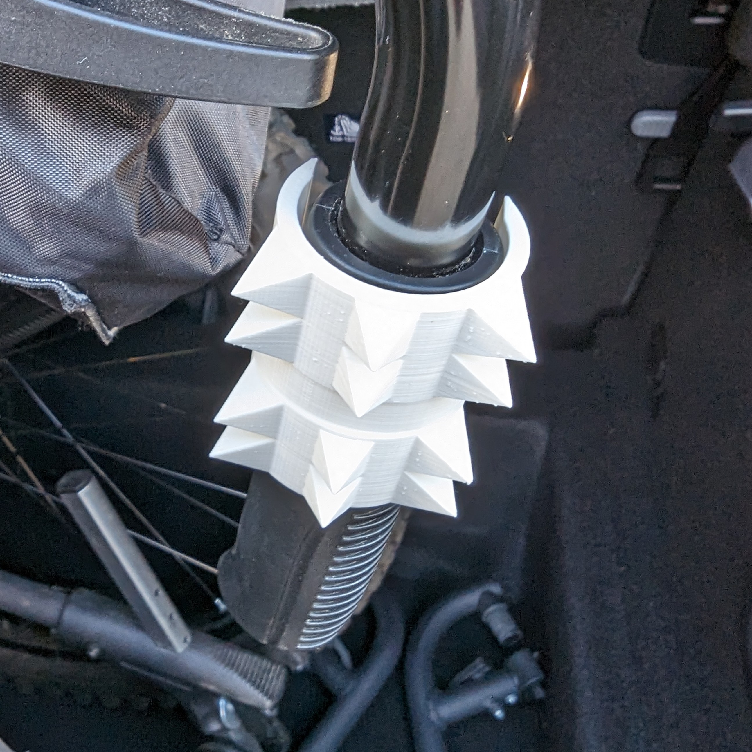 Wheelchair Handle Spikes