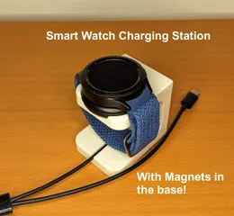 Smart Watch Charging Station with magnets