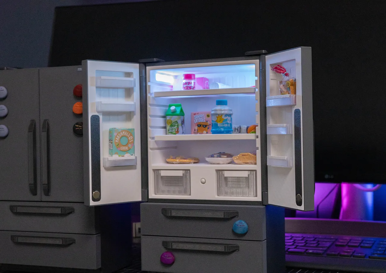 STL file mini fridge stand 🔌・3D print design to download・Cults