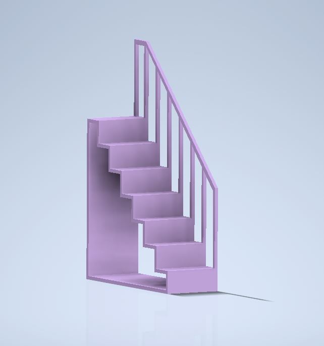 Doll's house staircase