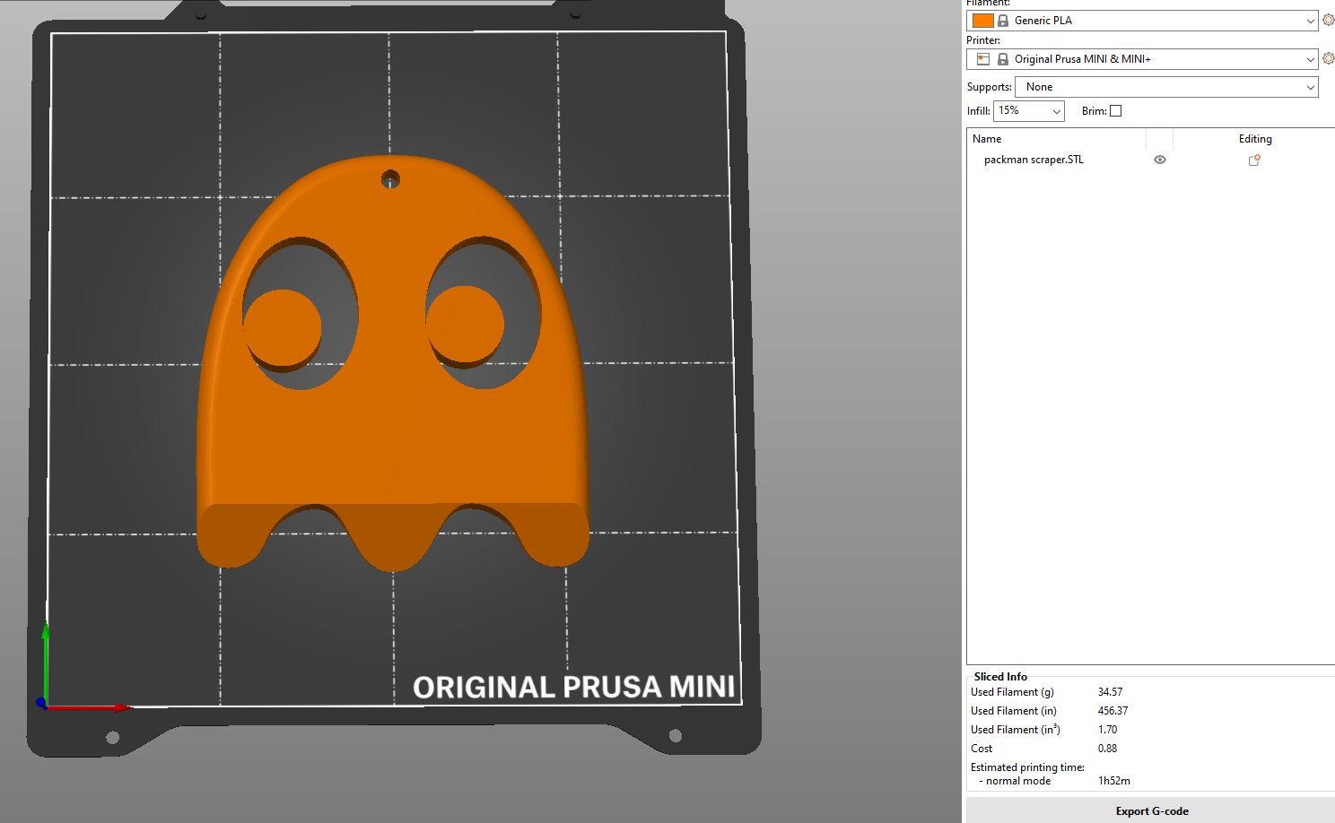 Miniatura 2 do modelo 3D Pacman-Ghost scraper