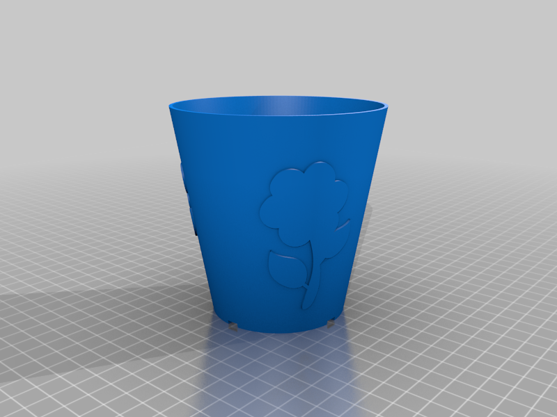"Flower" Flower Pot