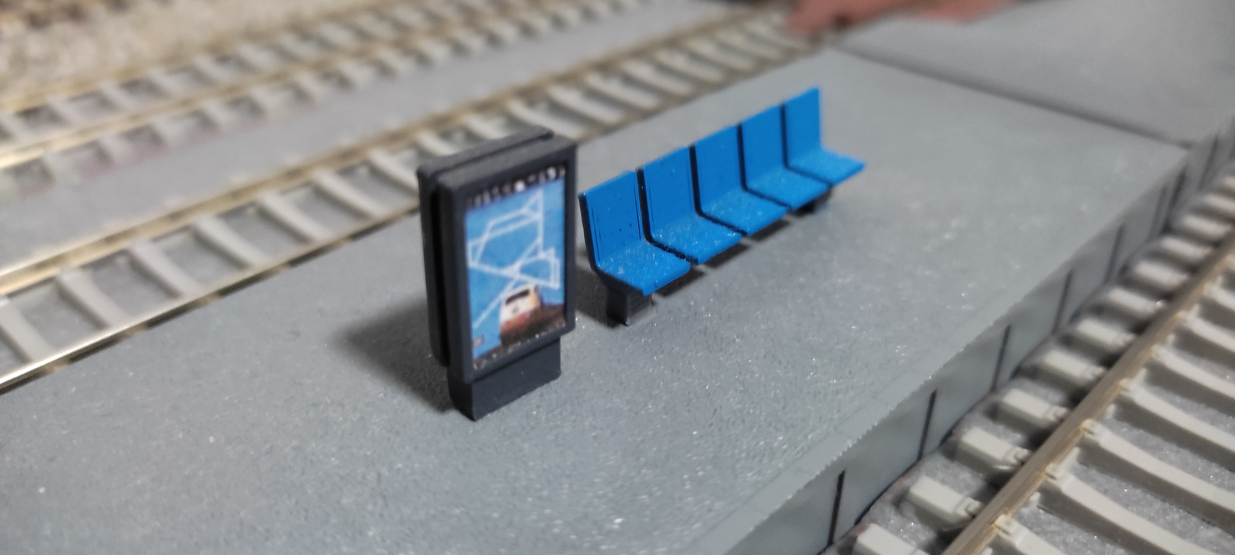 reklamní panel H0 1:87