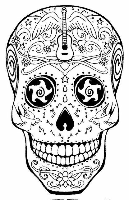 Day Of The Dead - Sugar Skull 1 by Peter Ennist | Download free STL ...