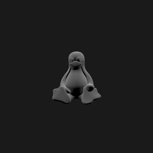 Linux logo 3D