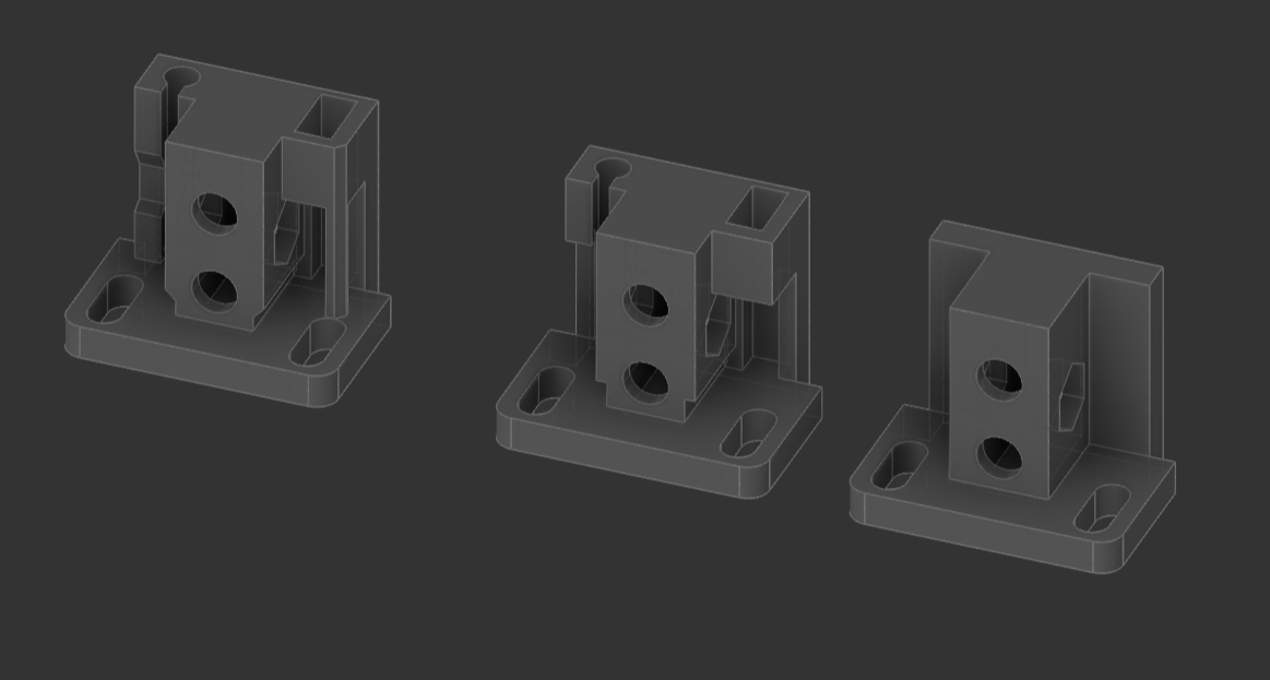 Tony Tangs PTC heater mounts CAD