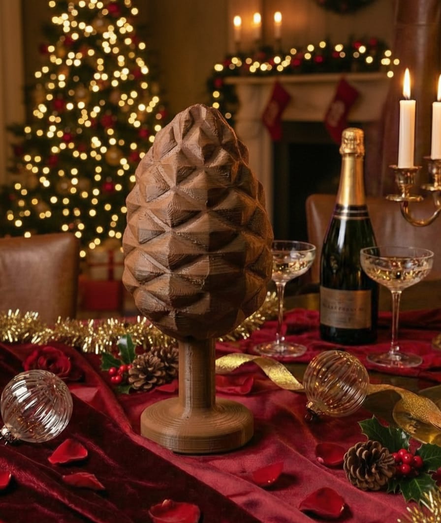 pine cone ergonomic toy