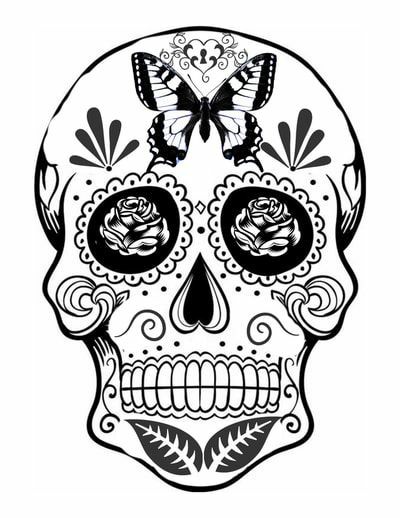 Day Of The Dead - Sugar Skull 15 by Peter Ennist | Download free STL ...