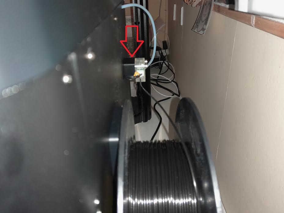 Kingroon KLP1 Filament sensor spacer