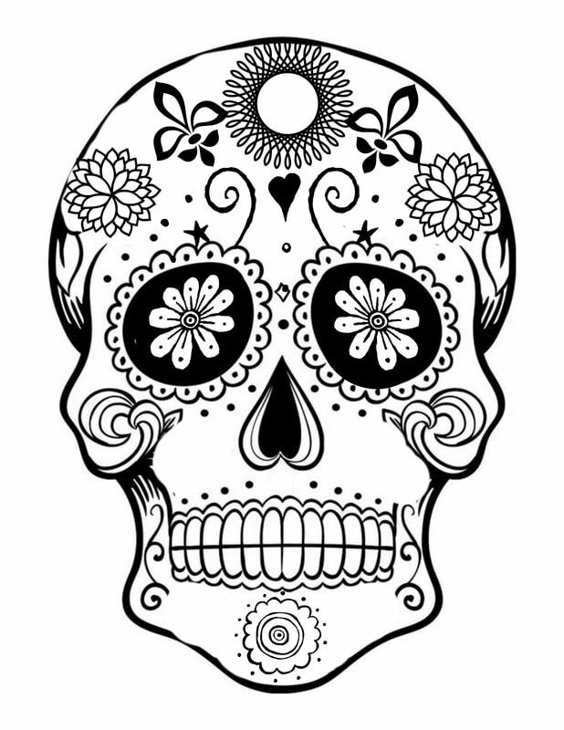 Day Of The Dead - Sugar Skull 34 by Peter Ennist | Download free STL ...